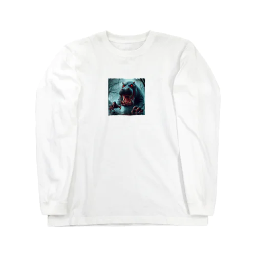 ホラーカバ Long Sleeve T-Shirt