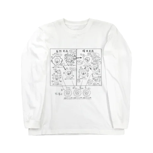 自然免疫獲得免疫 Long Sleeve T-Shirt