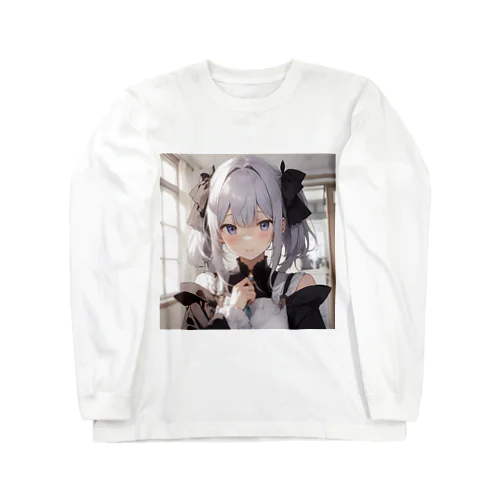 オリジナル美少女 ロングスリーブTシャツ