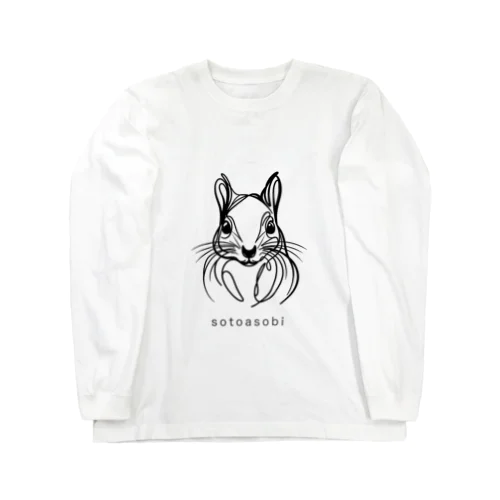 sotoasobi -squirrel- Long Sleeve T-Shirt