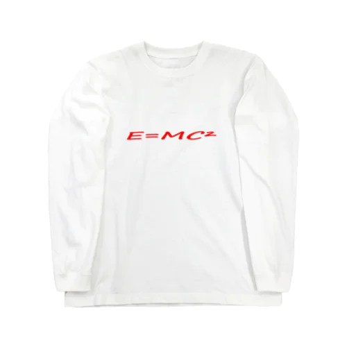 にゃんこ王子 E=MC² Long Sleeve T-Shirt