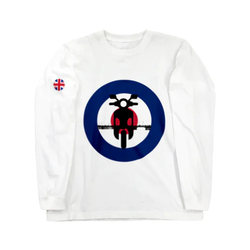 モッズファッション、ロンドンスタイル！"Mods fashion, London style!" ロングスリーブTシャツ