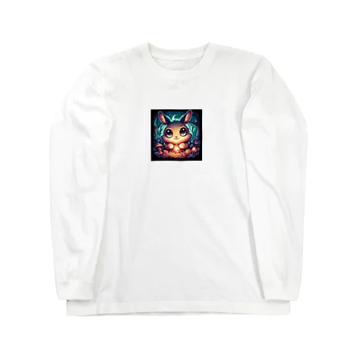 不気味で可愛いウサギ001 Long Sleeve T-Shirt