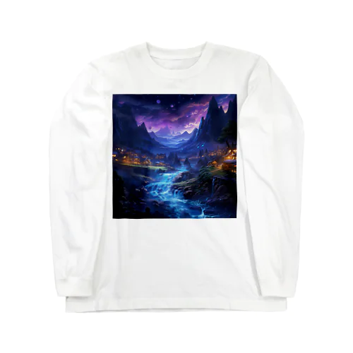 夜空　なでしこ1478 Long Sleeve T-Shirt