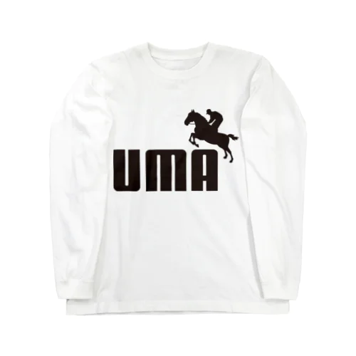 UMA（黒） Long Sleeve T-Shirt