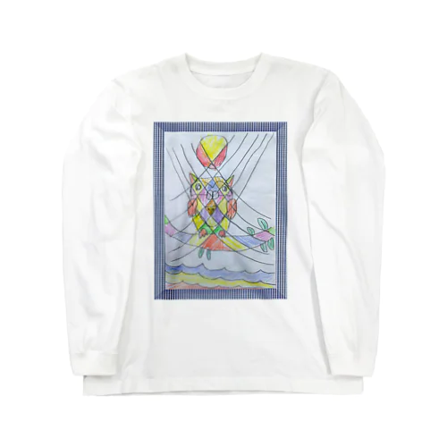 フクロウ Long Sleeve T-Shirt