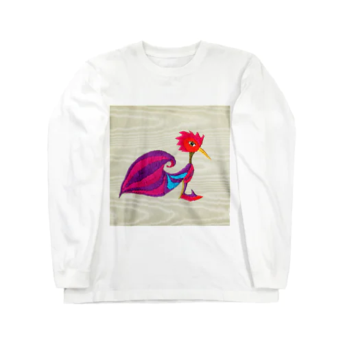 stitch bird 005 Long Sleeve T-Shirt