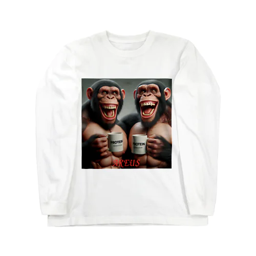 AREUS× CHIMPANZEE#3 Long Sleeve T-Shirt