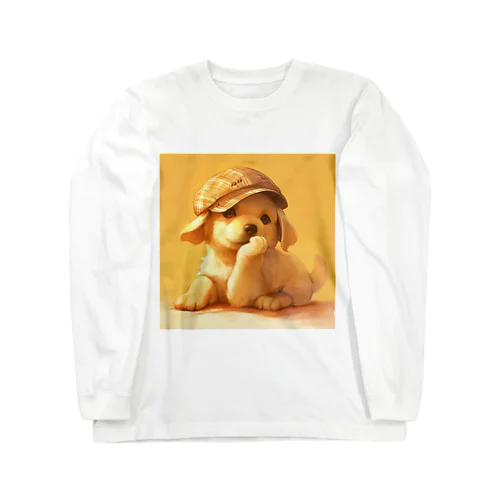 思索する子犬と暖かい日差し Marsa 106 Long Sleeve T-Shirt