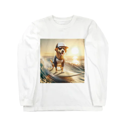 キャップ犬19 Long Sleeve T-Shirt