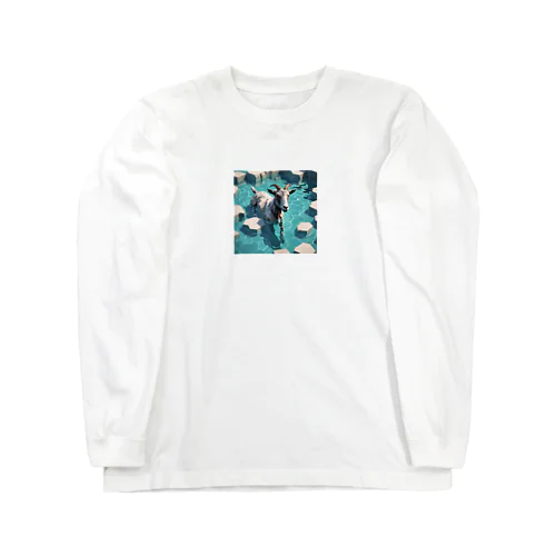 Water goat 2 Long Sleeve T-Shirt