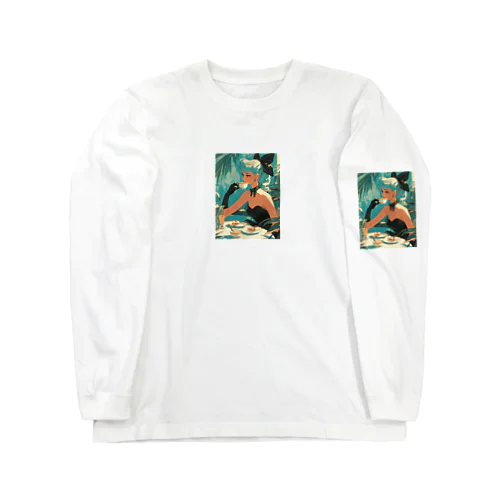 ティファニーでお茶を　Hime  2530 Long Sleeve T-Shirt