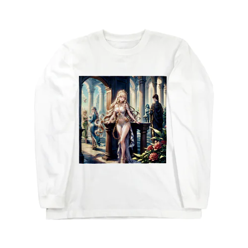 美と愛の女神アフロディーテ A〜Aphrodite A goddess of beauty and love〜 ロングスリーブTシャツ