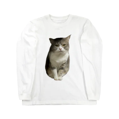 不機嫌な美猫 ミロ姫 ロングスリーブTシャツ