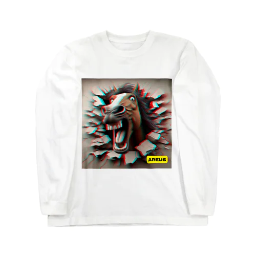 AREUS×3D Horse ロングスリーブTシャツ