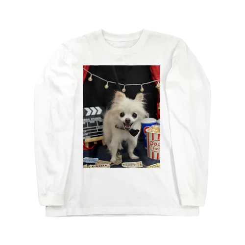 プル「Ｗatch a movie」 Long Sleeve T-Shirt