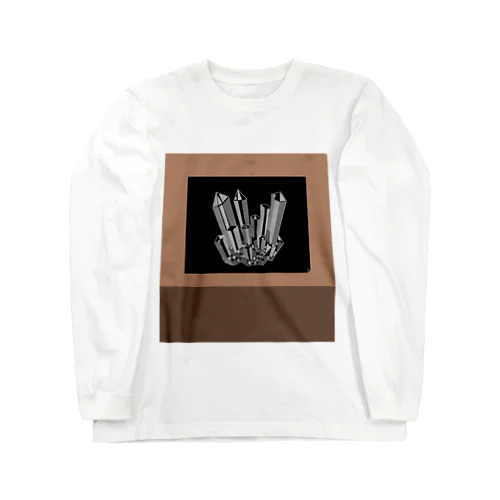 水晶の原石 Long Sleeve T-Shirt