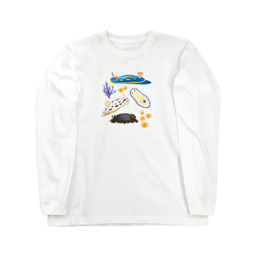 ウミウシ4匹＋α Long Sleeve T-Shirt