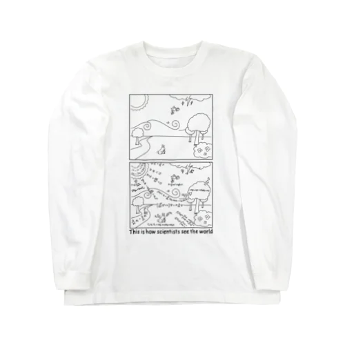 科学どこでも物理化学エレクトロニクス Long Sleeve T-Shirt