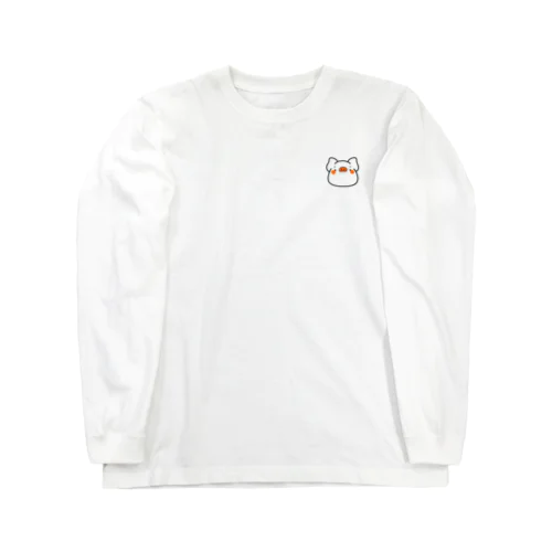 ぽる子のおなじみのブタさん Long Sleeve T-Shirt