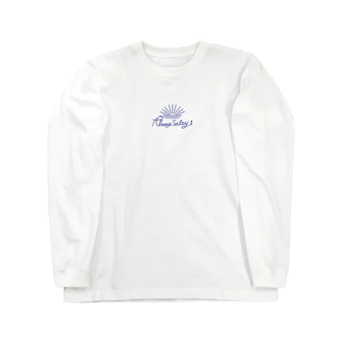 Always Salty ロゴ_Center Long Sleeve T-Shirt