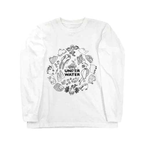 UNDER WATER ロングスリーブTシャツ