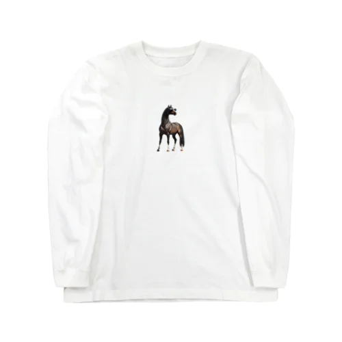 サングラス・ウマ Long Sleeve T-Shirt