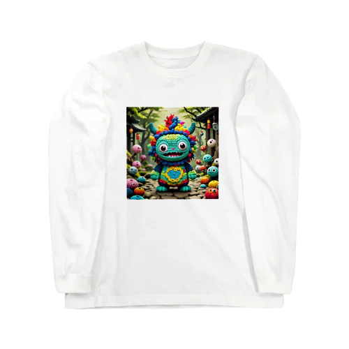 毛糸妖怪　アムヤン Long Sleeve T-Shirt