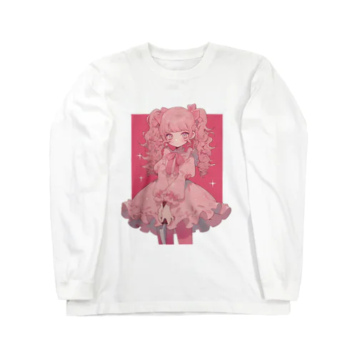 フリルモンスター PINK ロングスリーブTシャツ