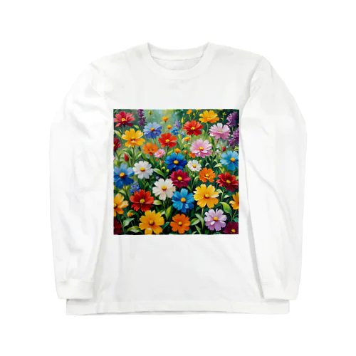 フラワーズ・ストック Long Sleeve T-Shirt