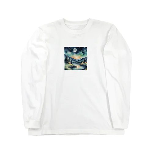 夜の幻想 Long Sleeve T-Shirt