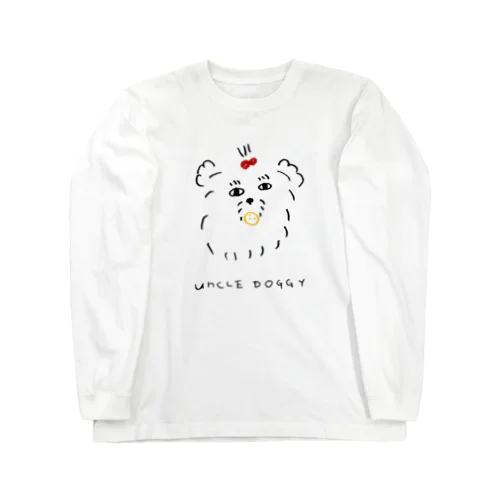 犬おじさん（Uncle Doggy） ロングスリーブTシャツ