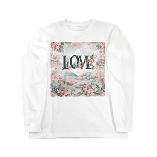 花love ロングスリーブTシャツ