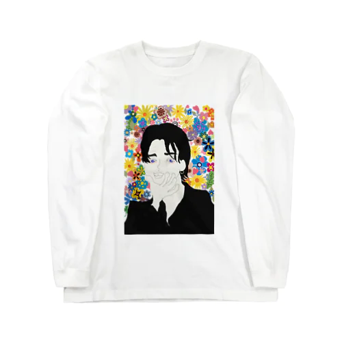 美白ジェントルマン Long Sleeve T-Shirt