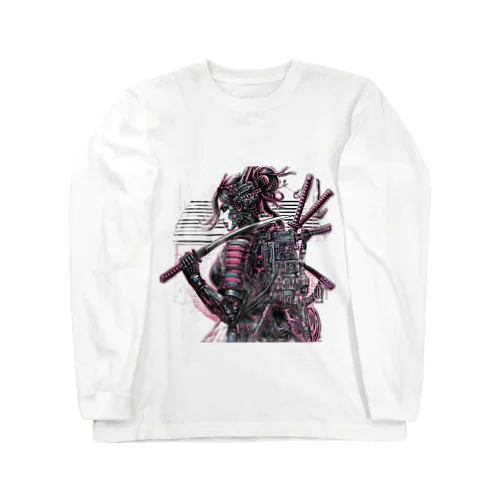 サイバーパンク【女剣士】 Long Sleeve T-Shirt