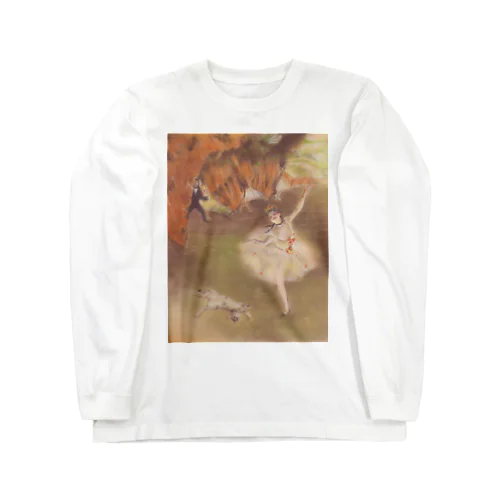 エトワールと寝てわーる（メラノ美術館） Long Sleeve T-Shirt