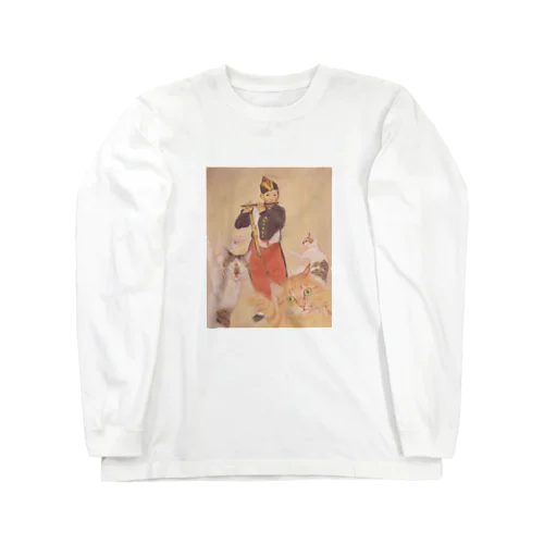 猫使いの少年（メラノ美術館） Long Sleeve T-Shirt