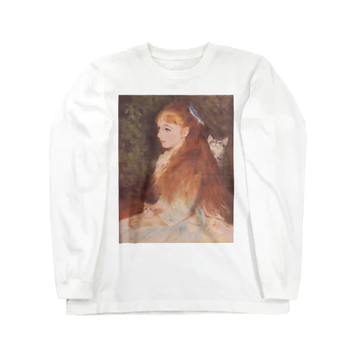 サカナの髪飾りの少女（メラノ美術館） Long Sleeve T-Shirt