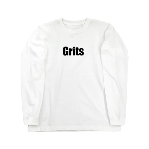 Grits （宇宙）バックプリント Long Sleeve T-Shirt