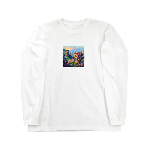 メテオラ（pixel art） Long Sleeve T-Shirt