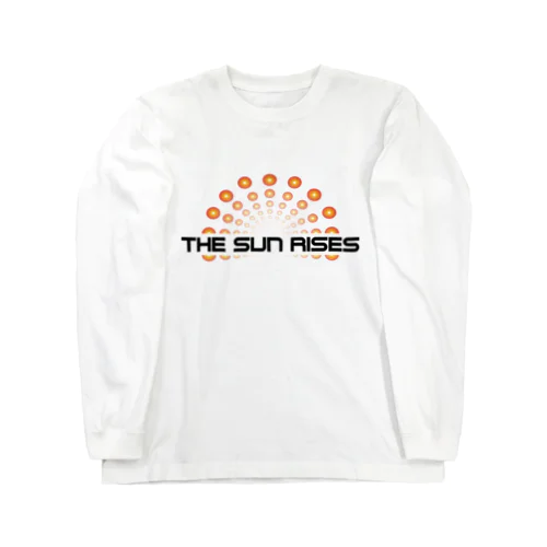 THE SUN RISES（太陽の輝き）✨ ロングスリーブTシャツ