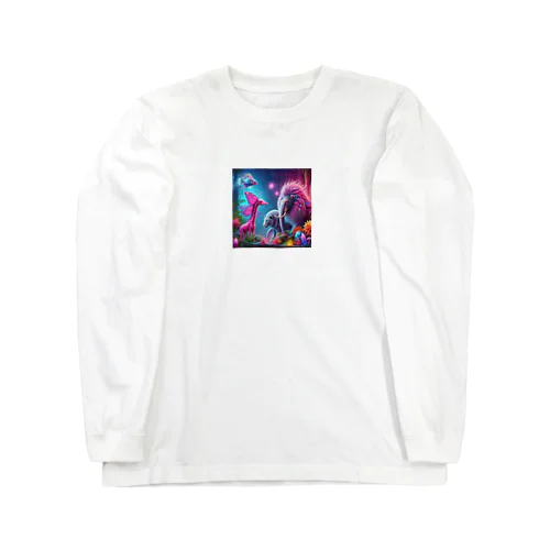 カラフルアニマル Long Sleeve T-Shirt