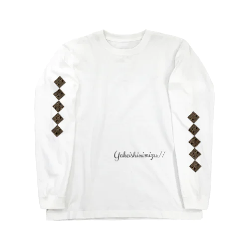 ペイズリー柄アイテム Long Sleeve T-Shirt