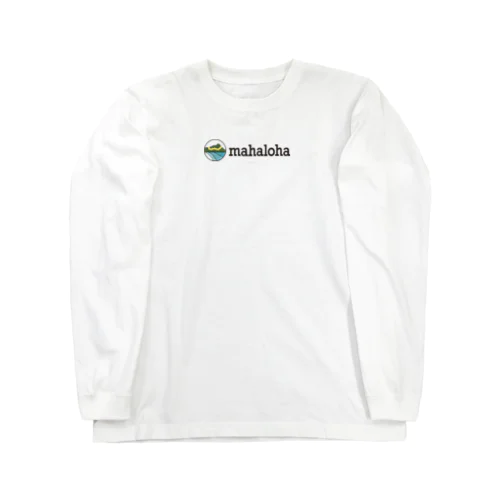 mahaloha横ロゴ Long Sleeve T-Shirt