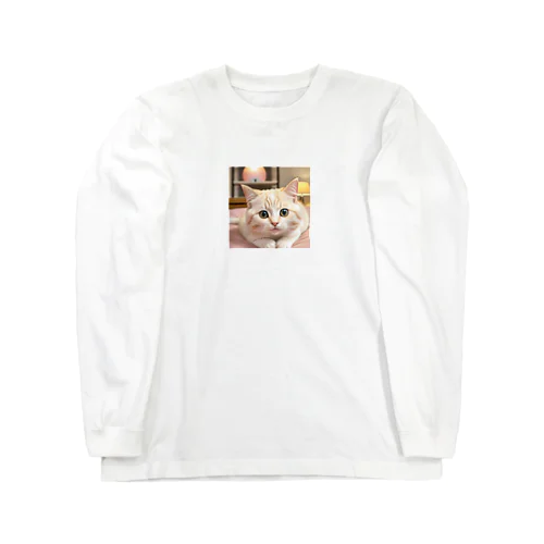 かわいい猫のグッズ Long Sleeve T-Shirt