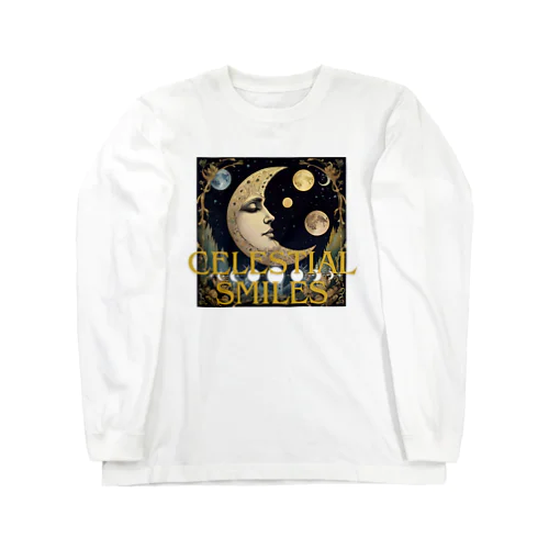 「Celestial Smiles（天空の微笑み）」 Long Sleeve T-Shirt