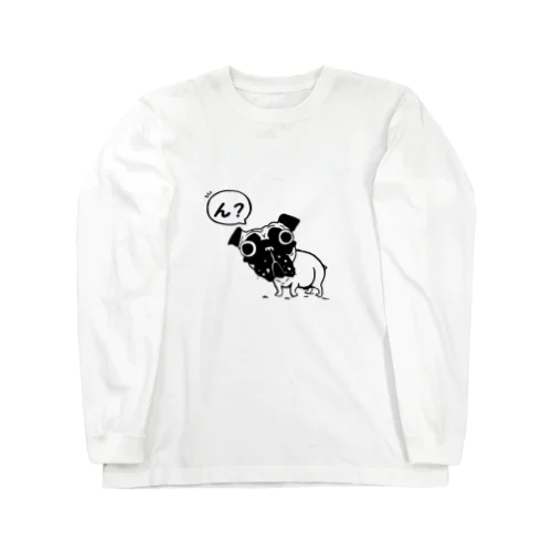 SNUB NOSE DOGS　ん？ぱぐ Long Sleeve T-Shirt