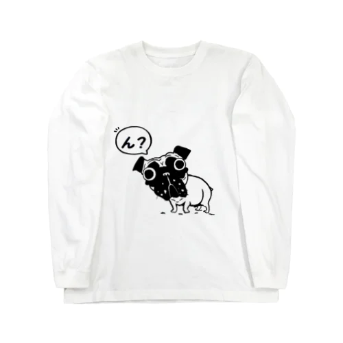 SNUB NOSE DOGS　ん？ぱぐ Long Sleeve T-Shirt