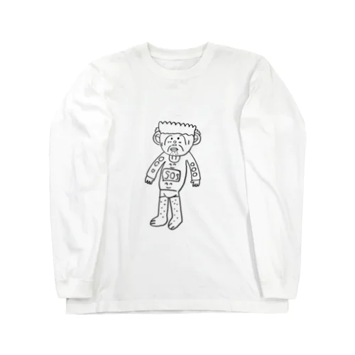 こどもとじゅんばんにかいた絵 Long Sleeve T-Shirt