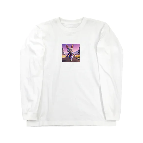 未来のうさぎ戦士 Long Sleeve T-Shirt